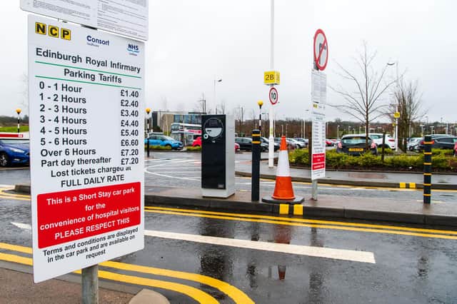 Parking charges at ERI are currently suspended until September