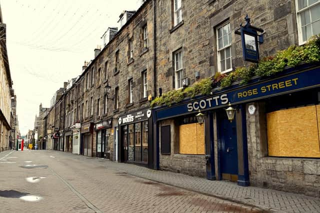 Scots may have to leave their names and phone numbers before ordering food and drinks when pubs and restaurants reopen in future.