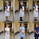 Nurses dress in uniforms from each decade that the NHS has been in existence (Picture: Anthony Devlin/Getty Images)