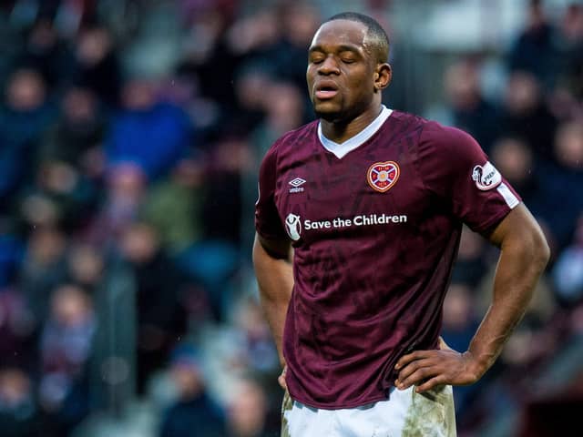 Uche Ikpeazu is out of favour at Hearts