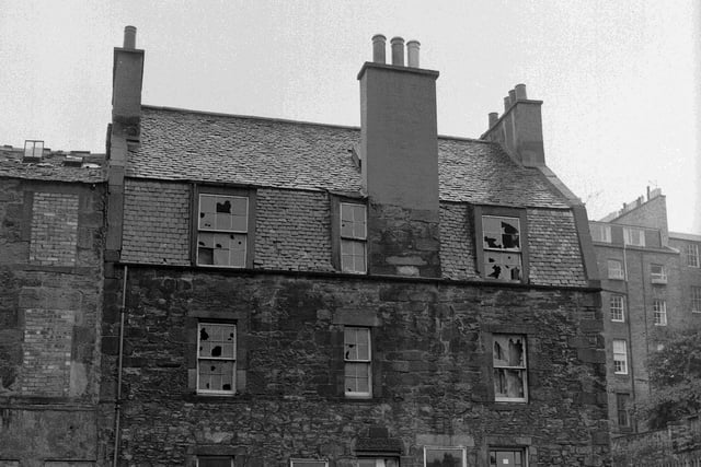 Duncan’s Land - the oldest house in Stockbridge. Photo taken in 1966