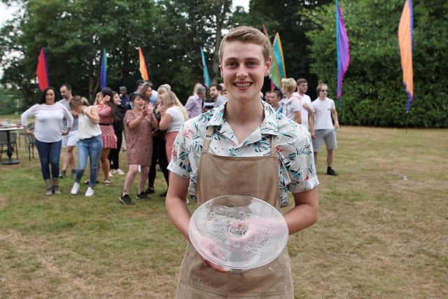 Peter Sawkins, 20, the winner of The Great British Bake Off 2020 (C4/Love Productions/Mark Bourdil)