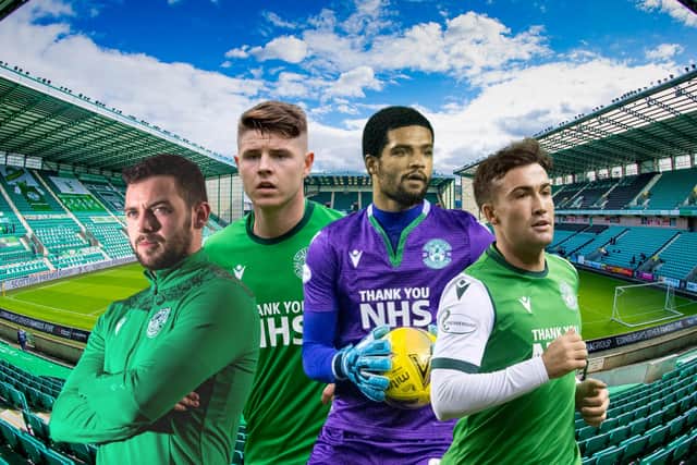 Dillon Barnes will be back in goals for Hibs against Dundee - who else could join him in the starting line-up?
