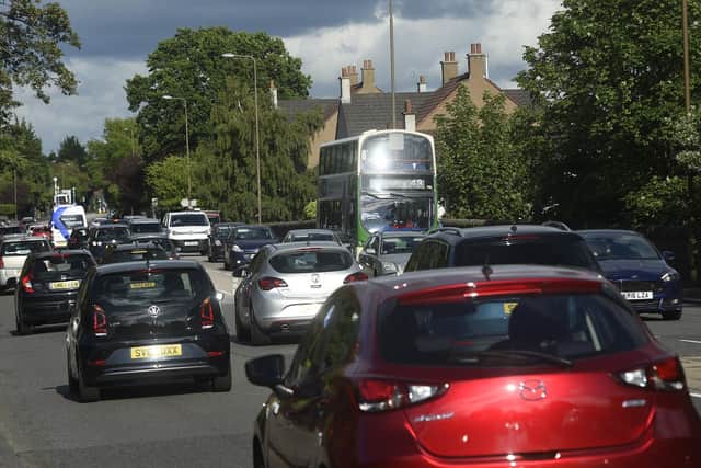 Queensferry Road has become very congested