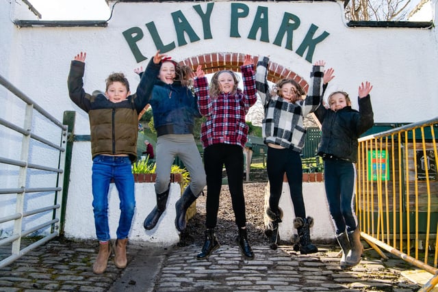 Youngsters celebrate as LOVE Gorgie Farm opens its doors in February 2020 with a huge celebration and range of family-friendly activities. The farm had been opened earlier than expected thanks to the assistance of hundreds of volunteers who assisted in the two weeks running up to the re-opening.