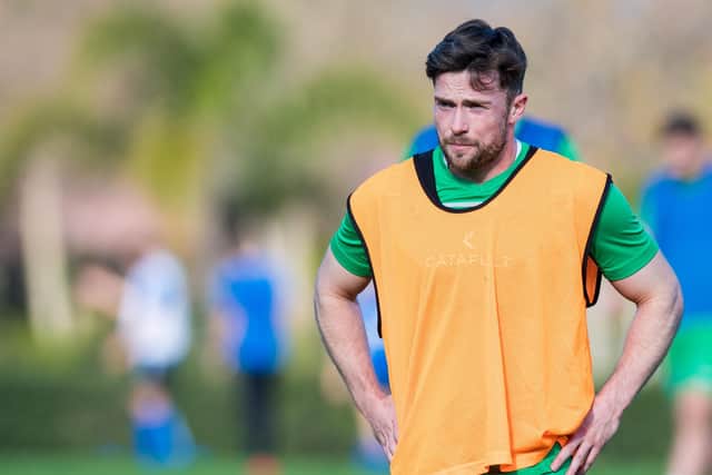 Lewis Stevenson looking forward to a return to training