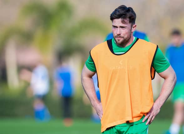 Lewis Stevenson looking forward to a return to training