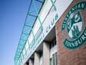 A general view of Hibs' Easter Road home