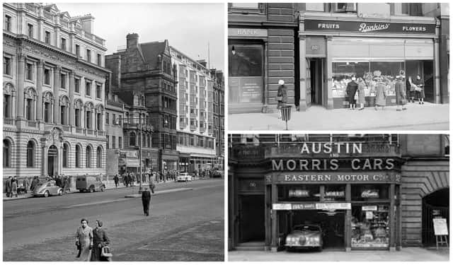 From trams and parades to department stores and shopping centres, here we take a look at how Edinburgh’s city centre had changed through the years.