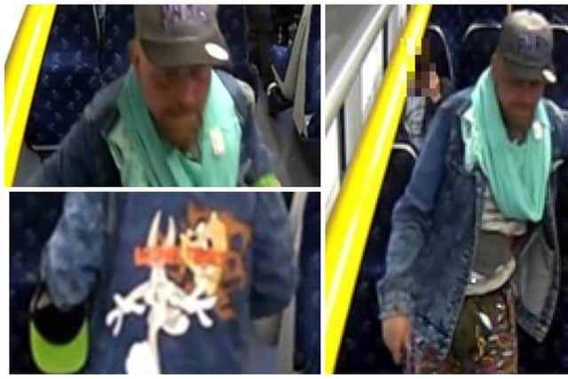 British Transport Police have launched an appeal to try to trace a man in relation to an assault on board a train from Edinburgh to Glasgow. Photo: BTP