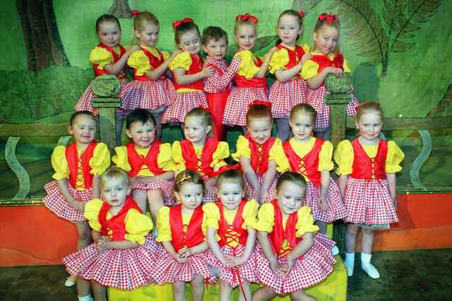 Members of the Seaton Carew Dance School were ready for the rehearsal for their panto 16 years ago. Can you spot anyone you know?