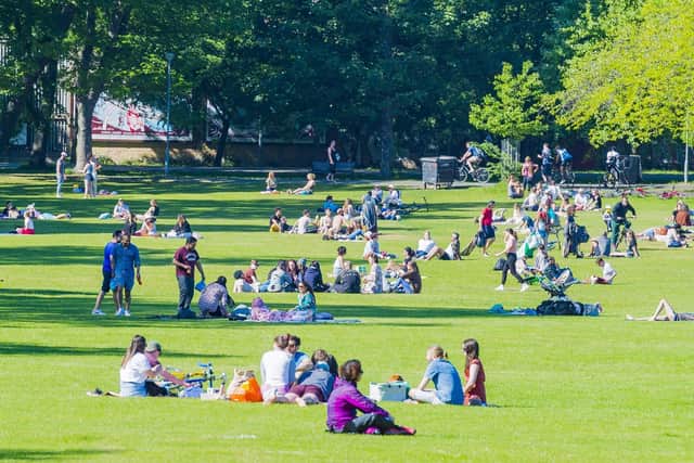 Edinburgh is set to be sunny and warm over the Easter weekend