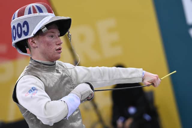 Jaimie Cook became the UK's youngest ever competitor at the Commonwealth Fencing Championships, aged 17, and is now targeting the international stage.