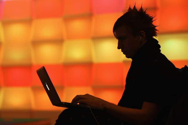 Beware unexpected emails that seem too good to be true, ask for personal information or prompt you to click on a hyperlink (Picture: Sean Gallup/Getty Images)