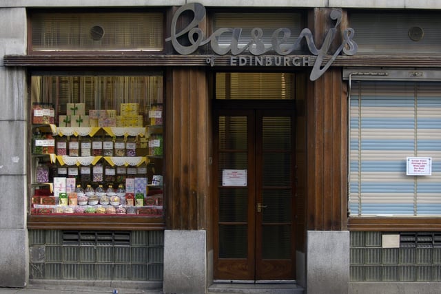 Casey's sweet shop on St Mary's Street survived until the 2000s and was a real blast from the past, offering jars of jars of all the sweets you could possibly imagine from kola kubes and dolly mixtures to bon bons and pear drops. The only Edinburgh folk who don't miss it are dentists.