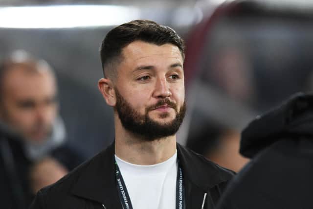 Craig Halkett has been forced into the role of spectator due to his injury troubles. Picture: SNS