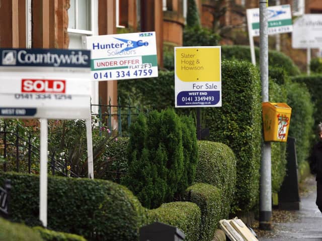 There are fears that rising interest rates and falling house prices could force many homeowners to sell up. Picture: Jeff J Mitchell/Getty