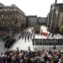 An Accession Proclamation Ceremony at  Mercat Cross, Edinburgh, publicly proclaiming King Charles III as the new monarch (Photo: Jane Barlow/PA Wire).
