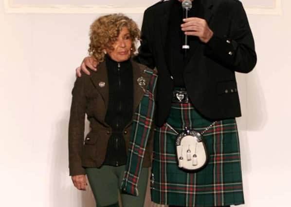 Sir Sean Connery and Lady Micheline at Dressed To Kilt (Photo: Dr Geoffrey Scott Carroll/ Dressed To Kilt).