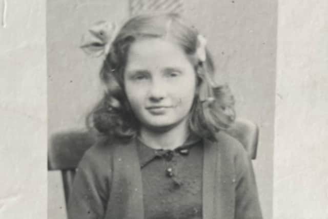 Joyce, pictured as a young girl, told Hayley many stories about being evacuated in the Second World War (Picture courtesy of Hayley Matthews)