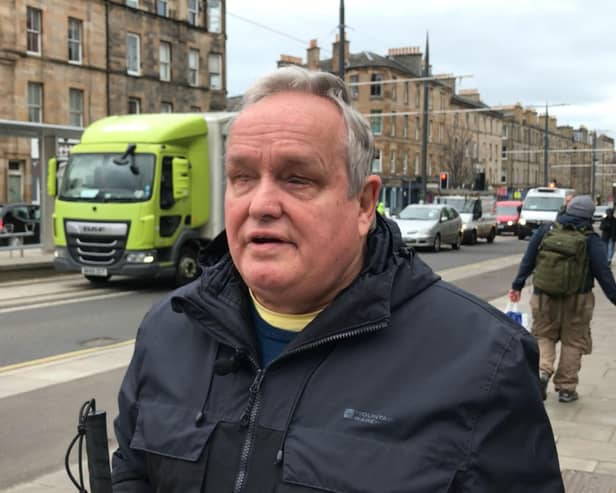 Leith resident, Alan Dudley, said the introduction of tactile paving at continuous footways would allow him cross more safely