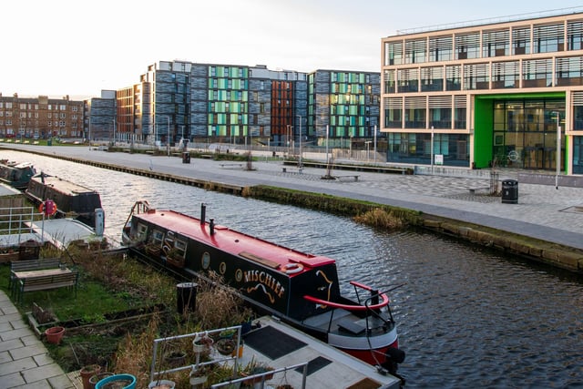 Another way of enjoying a relaxing time in the Capital is on Edinburgh's waterways including the Water of Leith and the Union Canal (pictured) which starts at Edinburgh Quay, Fountainbridge. Photo by Ian Georgeson.