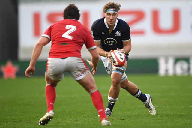 Jamie Ritchie was man of the match in Scotland's win in Wales. Picture: Stu Forster/Getty Images