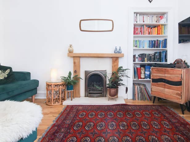 The charming one bedroom flat is on the market in Portobello for £170,000.