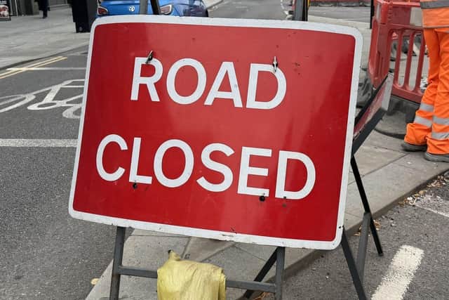 Westfield Road is fully closed