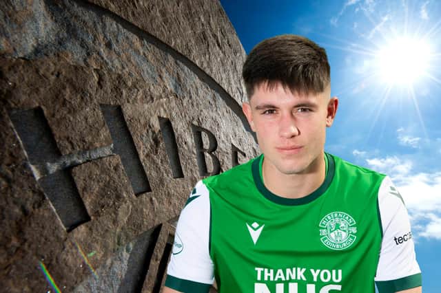 Connor Young has scored in each one of Hibs Under-18s' games so far