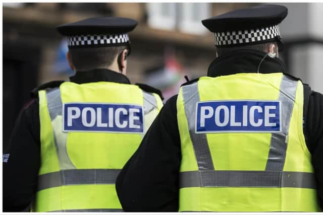 A property on Newhaven Road in Edinburgh was targeted by the criminals at around 5.40pm on Tuesday (April 18).