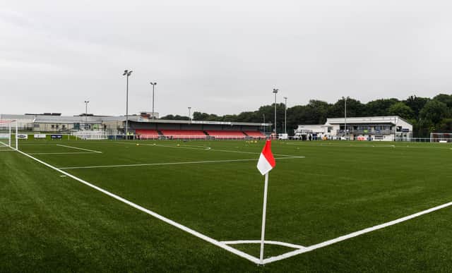 Edinburgh City hope the switch to Friday night football will bring more fans to Ainslie Park (pictured) ahead of the return to Meadowbank Stadium in November (Photo by Mark Scates / SNS Group)