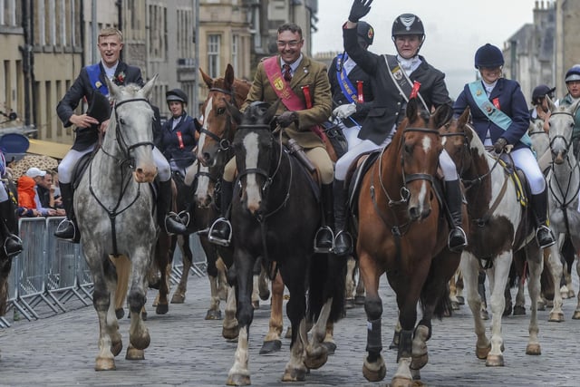 The Riding of the Marches, which takes place every September is one of Edinburgh's largest public events.