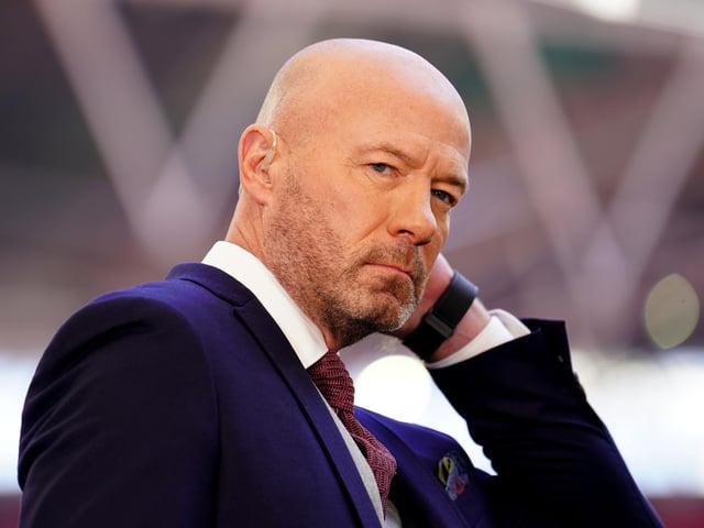 Alan Shearer has seen a year-on-year increase of £60,000, bringing his salary to £450,000-£454,999