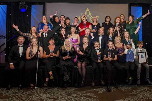 Last year's winners at the Edinburgh Local Hero Awards. Photo: Lisa Ferguson