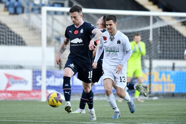 Kyle Jacobs in action for Edinburgh