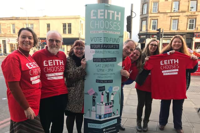 Leithers can vote for their favourite community projects from January 16 - 29. This year's theme focuses on protecting the most vulnerable in the Leith community.