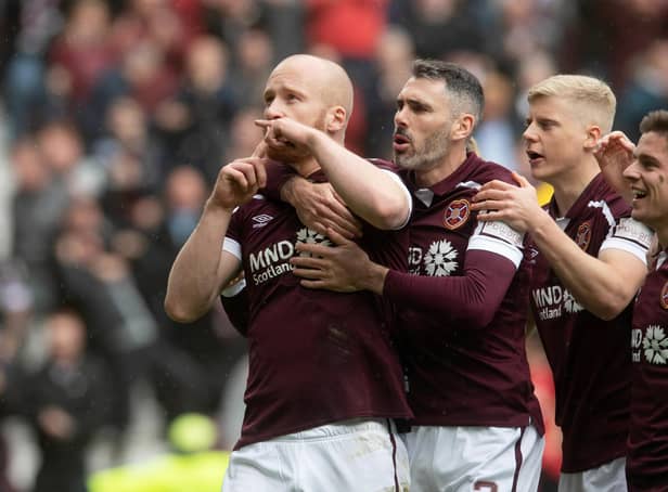 Liam Boyce wants to score more goals for Hearts this season.