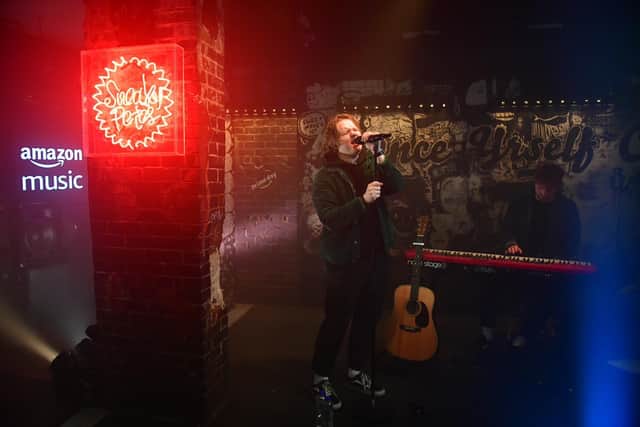 Lewis Capaldi livestreams gig from Sneaky Pete's Edinburgh picture: supplied