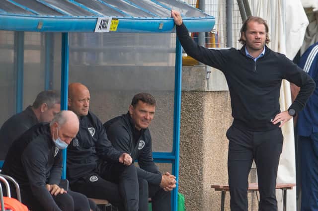 Hearts manager Robbie Neilson has a plan for the right wing-back position.