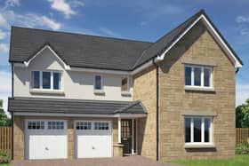 Part of a modern development, the exterior of the five-bedroom home has a classic and elegant appearance. Benefitting from excellent transport links and located in close proximity to shops and schools, Bonnyrigg is the perfect choice for commuters, young couples and growing families alike