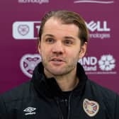 Hearts manager Robbie Neilson. Picture: SNS