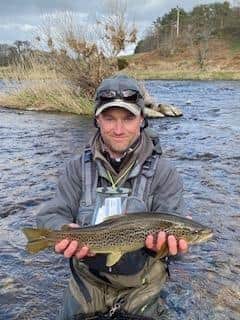 Steven Corsar is Scotland's new fly fishing champion