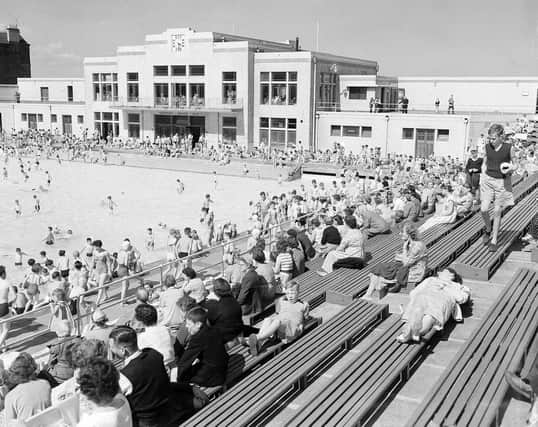 Portobello's outdoor swimming pool was always packed to rafters whenever the sun came out.