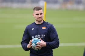 Edinburgh's James Lang was named in the Scotland squad for the Six Nations match against France but missed out on the matchday 23.