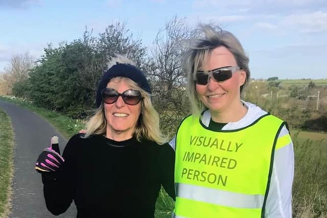 Lorna and Lesley are running their marathon over four days next week.