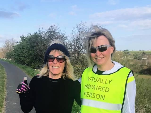 Lorna and Lesley are running their marathon over four days next week.