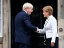 The first minister has said she is 'not ecstatic' about Boris Johnson's trip to Scotland (Getty Images)