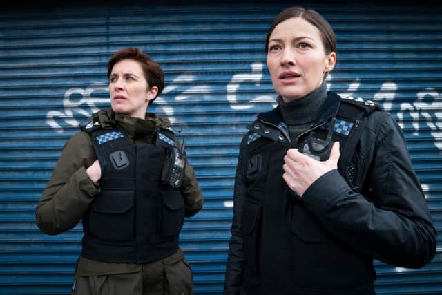 DI Kate Fleming (Vicky McClure) and DCI Joanne Davidson (Kelly MacDonald) in Line of Duty 6