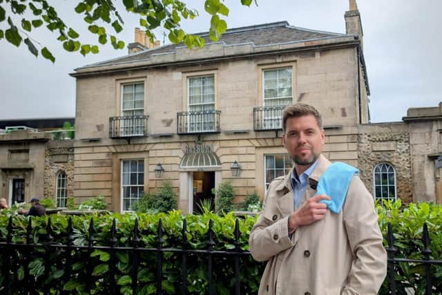 Perfect Clean's Lukasz Poplawski at The Raeburn.